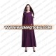 New Muslim women's dress, pure color printed dress, Female Middle East Express, hot national wind gown.